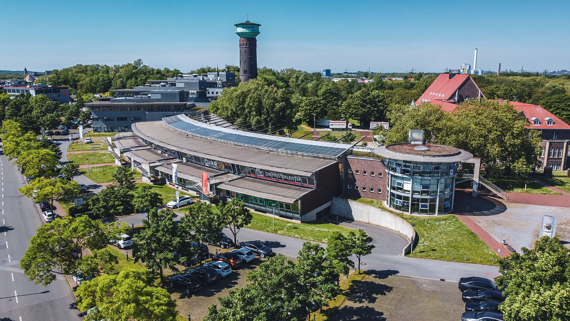 Oberhausen: Die CUBION Immobilien AG hat erfolgreich eine rund 560 m² große Bürofläche im Technologiezentrum an der Essener Straße 3–5 an DMS-Deutschland vermittelt