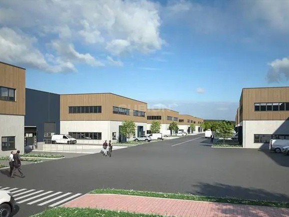 Titelbild - Neubau Gewerbepark | 5.000 m² Hallenfläche | teilbar ab 758 m² | A3